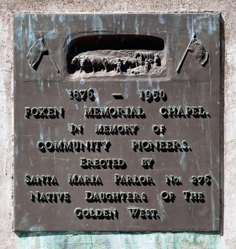 Foxen Memorial Chapel Marker image. Click for full size.