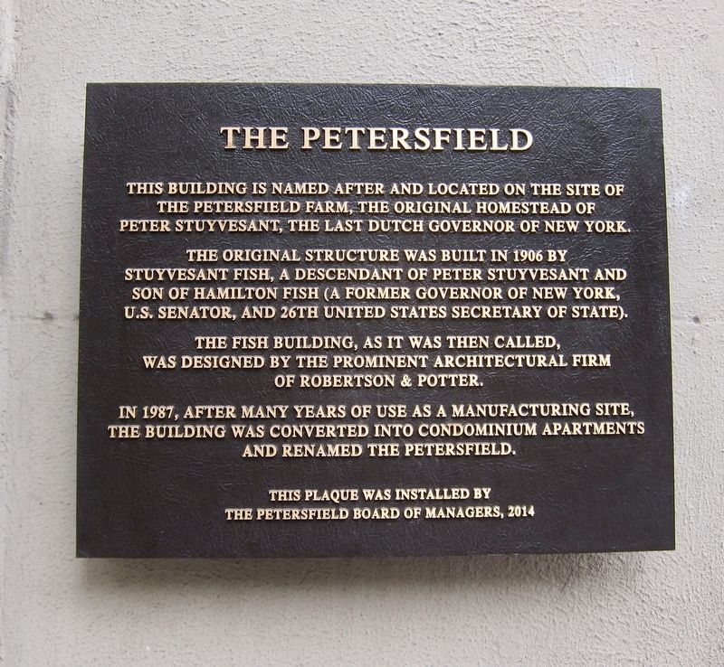 The Petersfield Marker image. Click for full size.