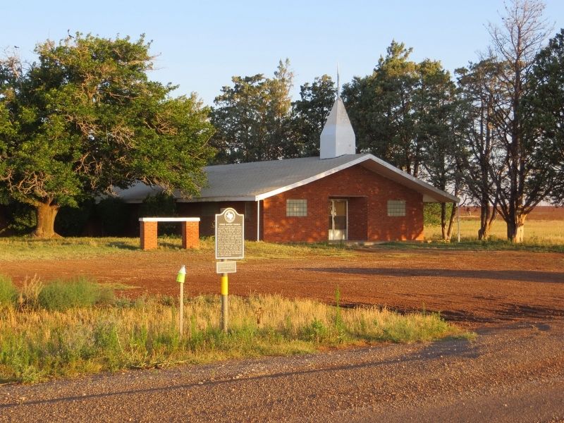 Gomez Baptist Church Marker image. Click for full size.