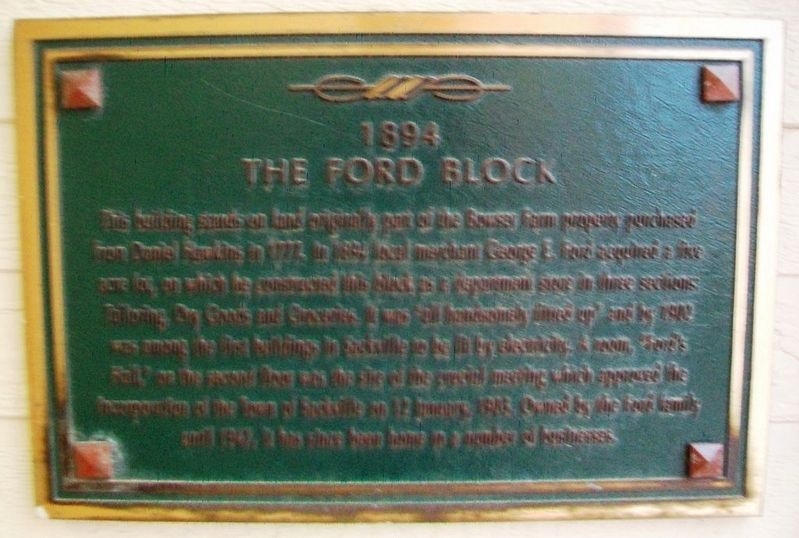 The Ford Block Marker image. Click for full size.