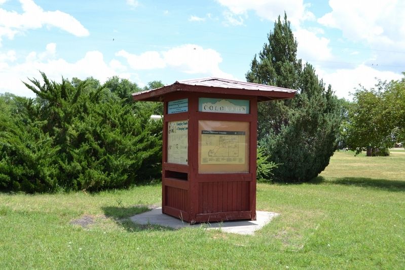 Kiosk Exhibit with Marker image. Click for full size.