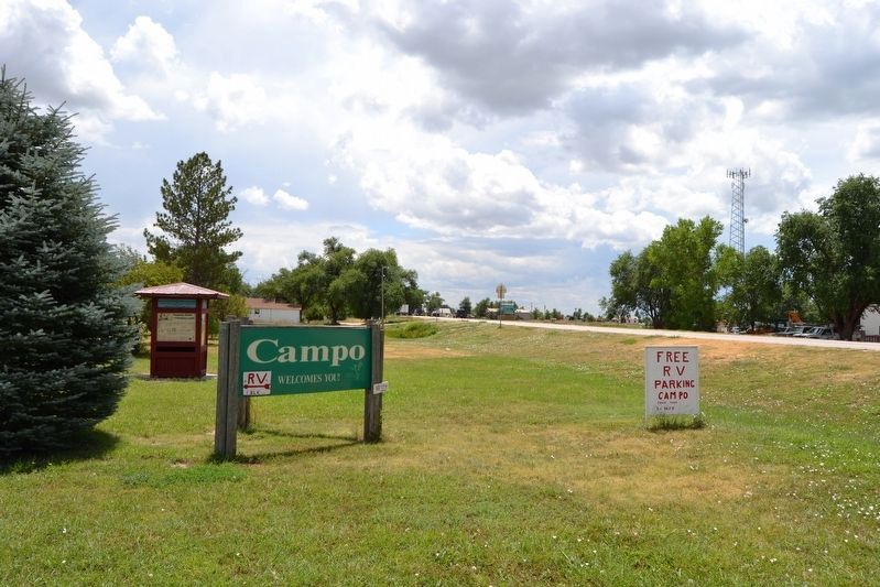 Kiosk Exhibit at Roadside Park image. Click for full size.
