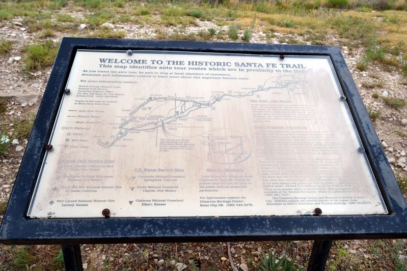 Welcome to the Santa Fe Trail image. Click for full size.