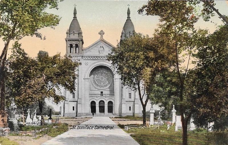 St. Boniface Cathedral image. Click for full size.