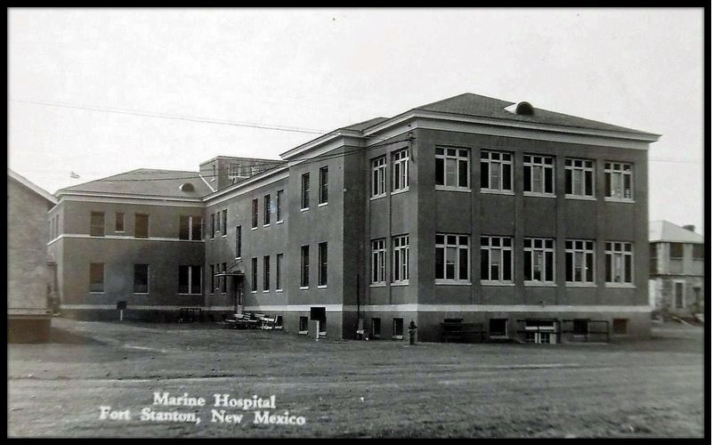 RPPC of the rear of the New Hospital.. Click for full size. RPPC of the rear of the New Hospital. image. Click for full size.
