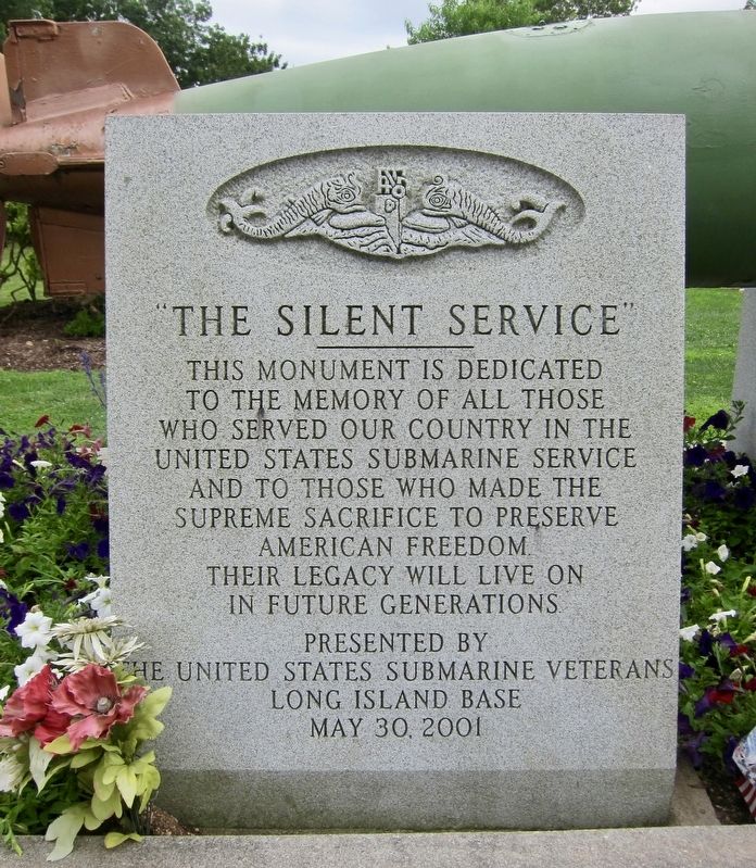 The Silent Service Marker. Click for full size. The Silent Service Marker image. Click for full size.