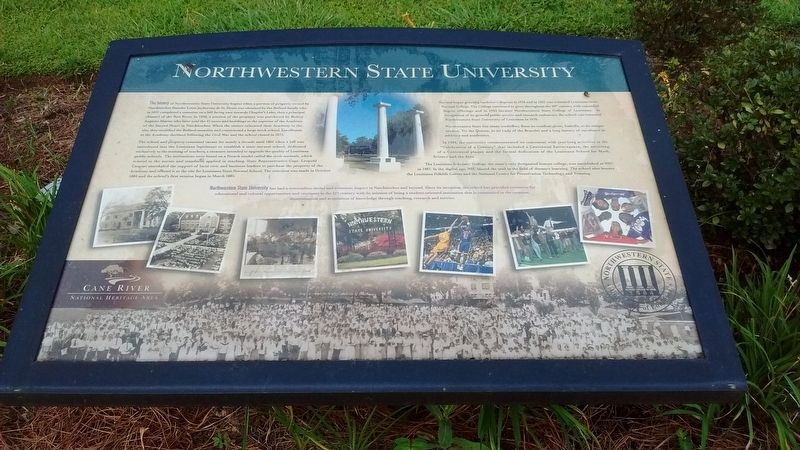 Northwestern State University Marker image. Click for full size.