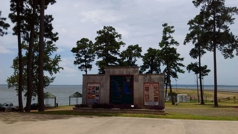The History of Toledo Bend Marker image. Click for full size.