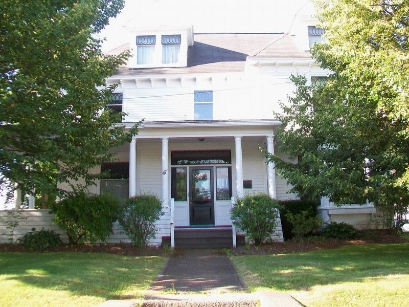 Dr. Copp's House and Marker. Click for full size. Dr. Copp's House and Marker image. Click for full size.