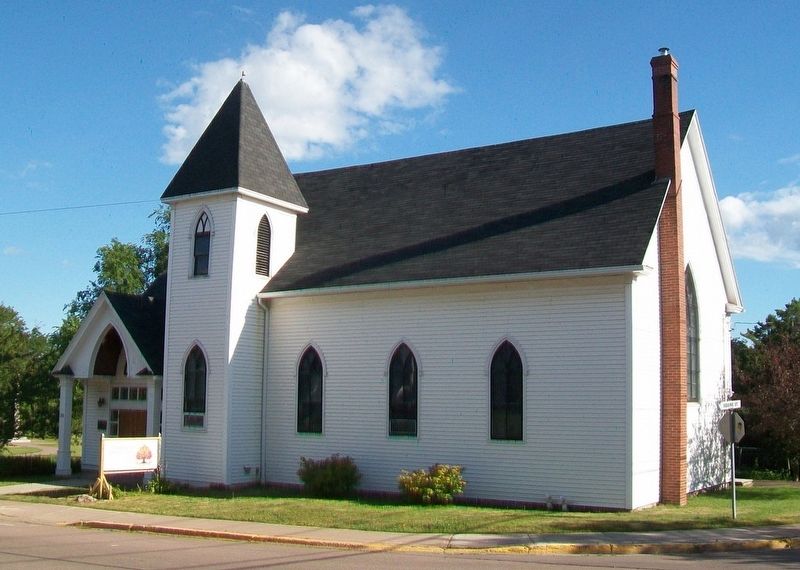 St. Andrew's Presbyterian Church and Marker. Click for full size. St. Andrew's Presbyterian Church and Marker image. Click for full size.