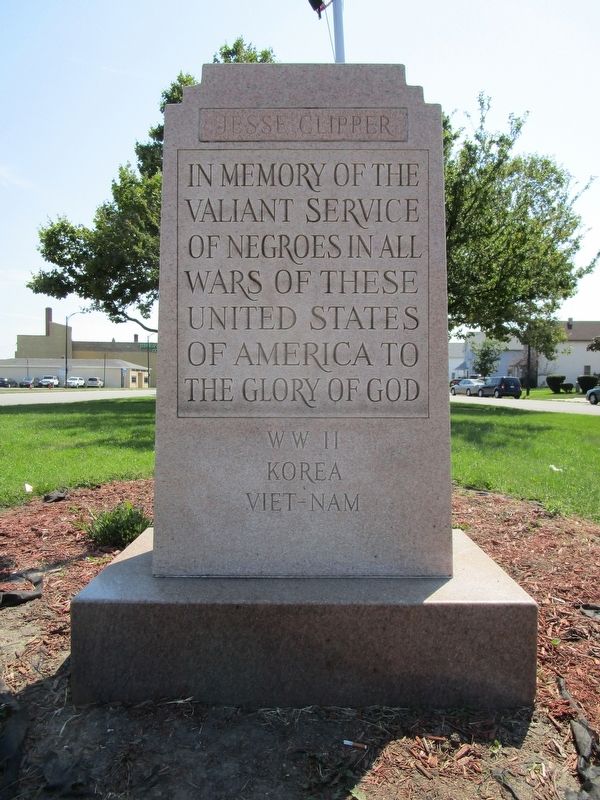 Buffalo Negro Veterans Memorial. Click for full size. Buffalo Negro Veterans Memorial image. Click for full size.