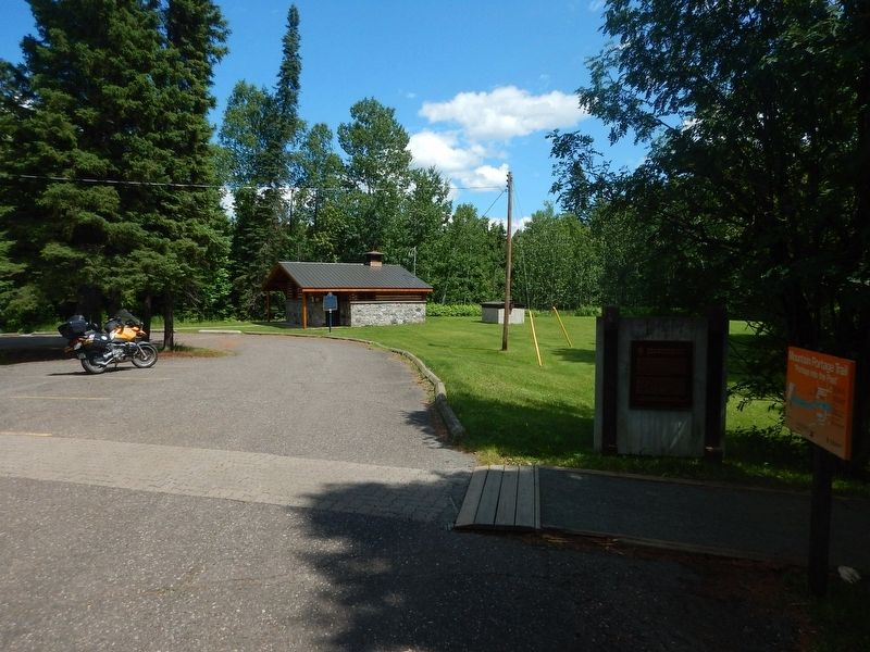 Wideview of The Kaministikwia Route Marker image. Click for full size.