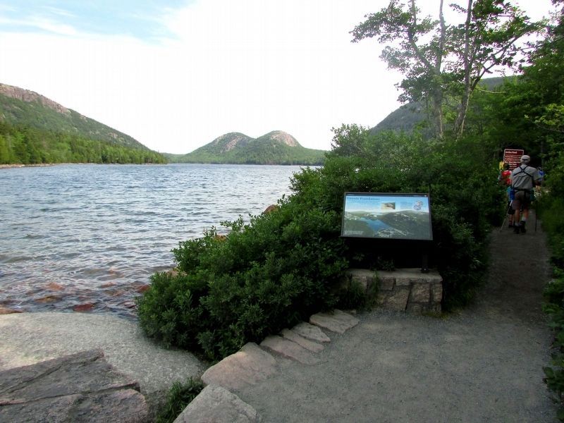 Marker in Acadia National Park image. Click for full size.