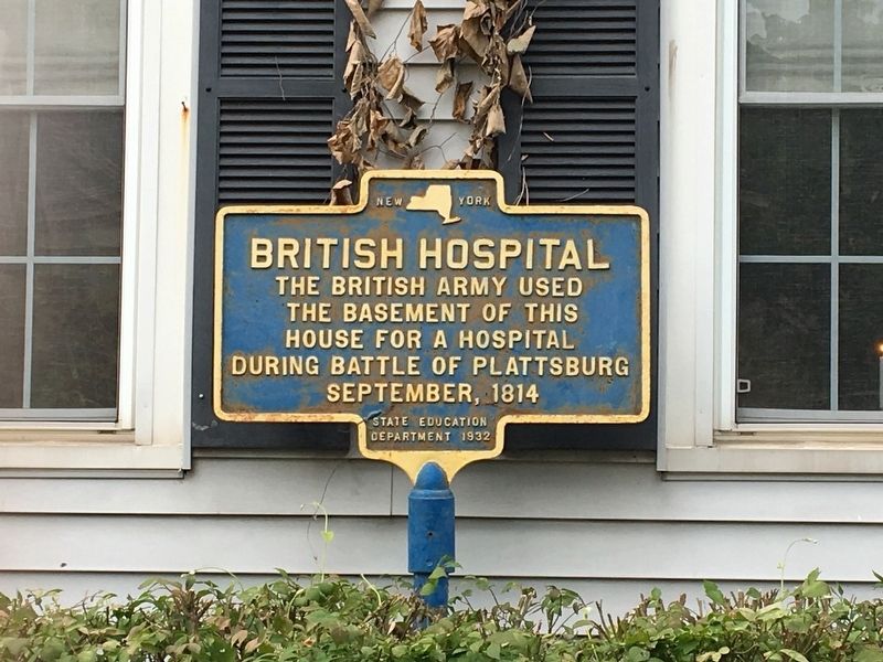British Hospital Marker image. Click for full size.