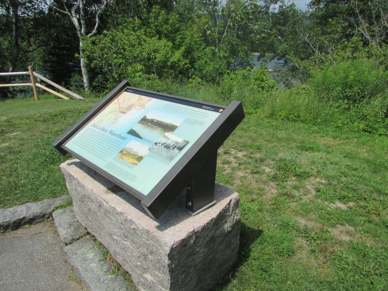 Once a Busy Waterfront Marker. Click for full size. Once a Busy Waterfront Marker image. Click for full size.