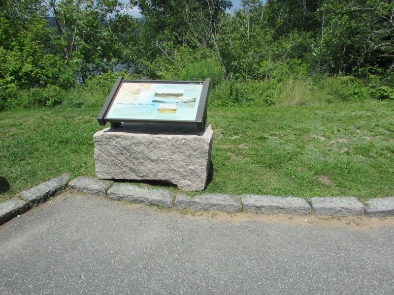 Marker in Acadia National Park. Click for full size. Marker in Acadia National Park image. Click for full size.