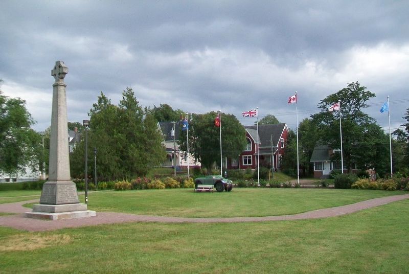 War Memorial in Centennial Park image. Click for full size.