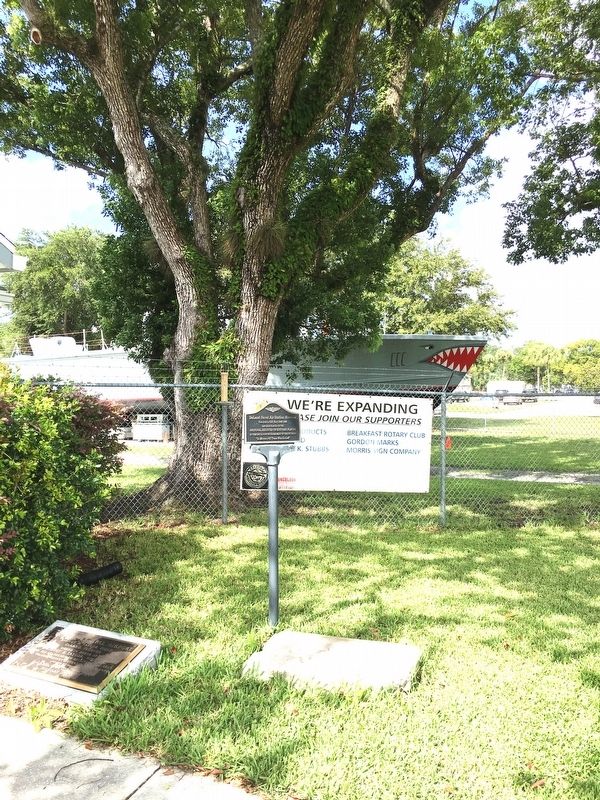 DeLand Naval Air Station Museum Marker. Click for full size. DeLand Naval Air Station Museum Marker image. Click for full size.