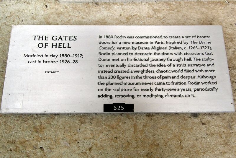 The Gates of Hell Marker image. Click for full size.