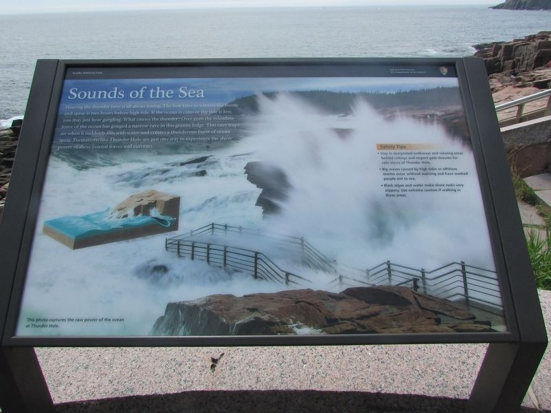 Sounds of the Sea Marker. Click for full size. Sounds of the Sea Marker image. Click for full size.