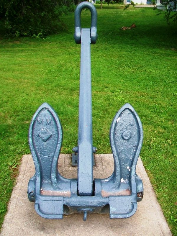 Anchor Near HMCS/NCSM Sackville Marker. Click for full size. Anchor Near HMCS/NCSM Sackville Marker image. Click for full size.