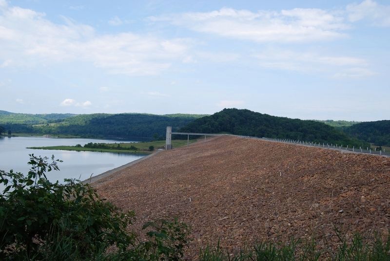 Curwensville Dam image. Click for full size.