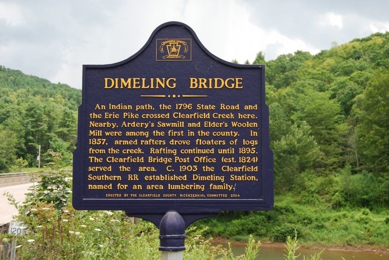 Dimeling Bridge Marker image. Click for full size.