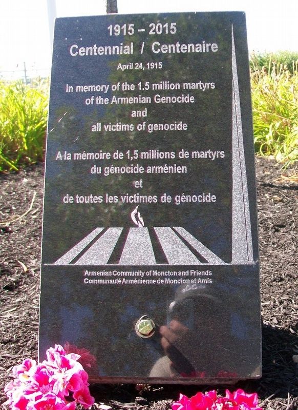 Armenian Genocide Centennial Memorial image. Click for full size.