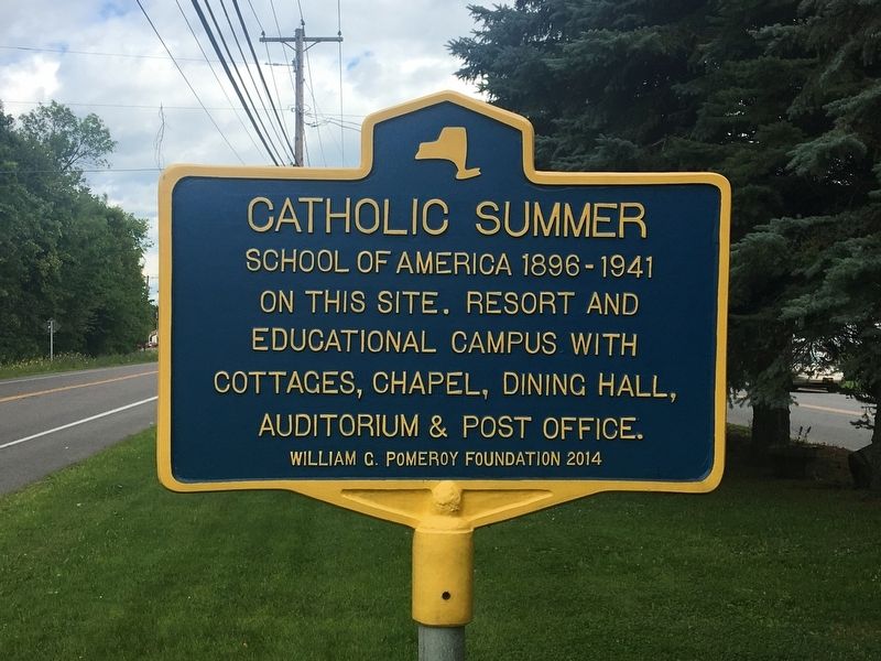 Catholic Summer School Marker image. Click for full size.