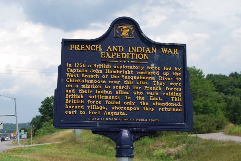 French and Indian War Expedition Marker. Click for full size. French and Indian War Expedition Marker image. Click for full size.