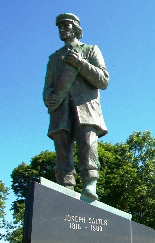 Joseph Salter Sculpture on Moncton 100 Monument image. Click for full size.