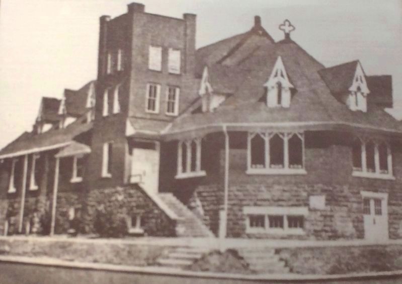 Seventeenth Street Missionary Baptist Church (Photo taken from marker). Click for full size. Seventeenth Street Missionary Baptist Church (Photo taken from marker) image. Click for full size.