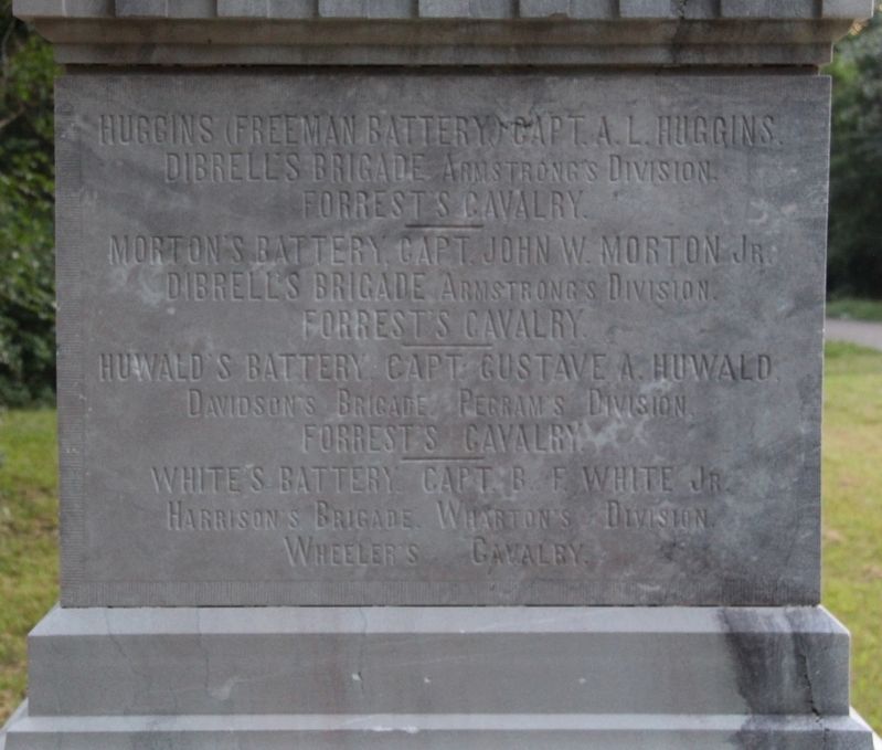 Tennessee C.S.A. Artillery Monument Marker image. Click for full size.