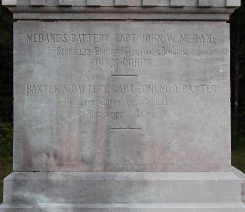 Tennessee C.S.A. Artillery Monument Marker image. Click for full size.