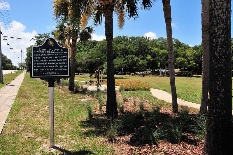 Egmont Plantation Marker. Click for full size. Egmont Plantation Marker image. Click for full size.