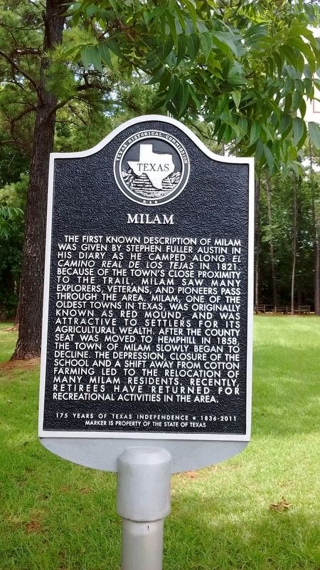 Milam Marker image. Click for full size.