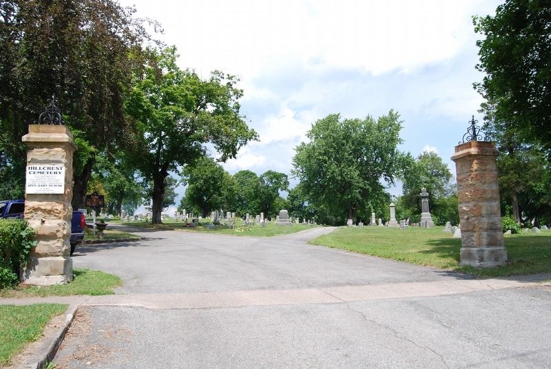 Hillcrest Cemetery Marker image. Click for full size.