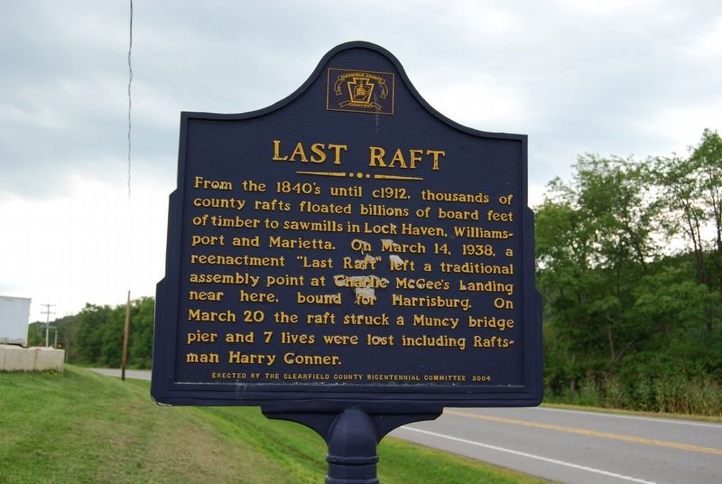 Last Raft Marker. Click for full size. Last Raft Marker image. Click for full size.