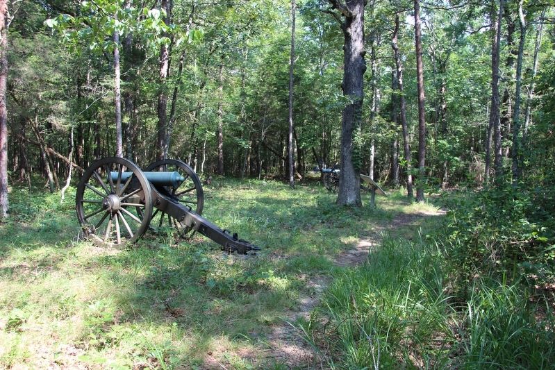 Calvert's Arkansas Battery Marker. Click for full size. Calvert's Arkansas Battery Marker image. Click for full size.