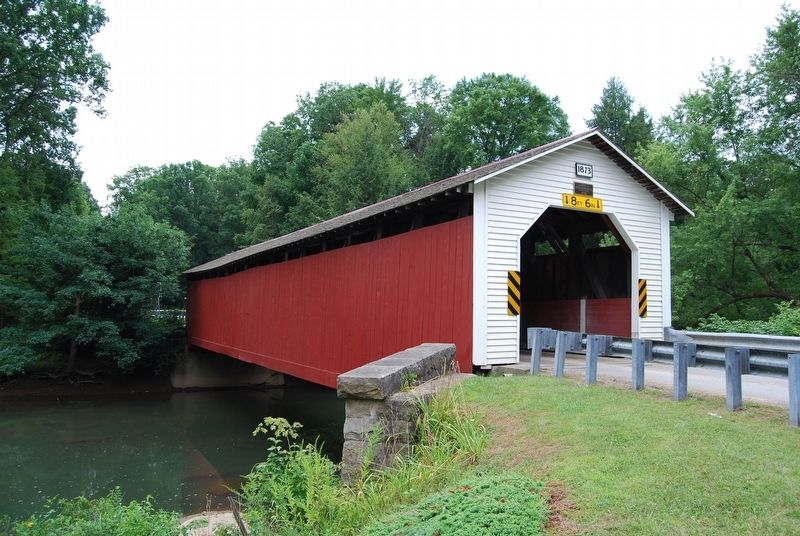 McGee's Mills Covered Bridge image. Click for full size.