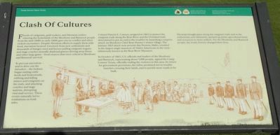 Clash Of Cultures Marker. Click for full size. Clash Of Cultures Marker image. Click for full size.