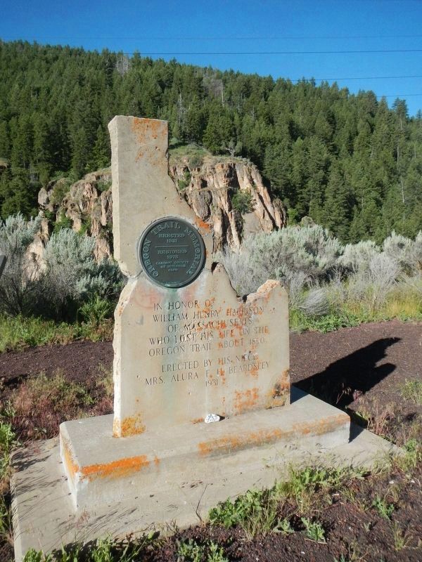 William Henry Harrison Marker. Click for full size. William Henry Harrison Marker image. Click for full size.