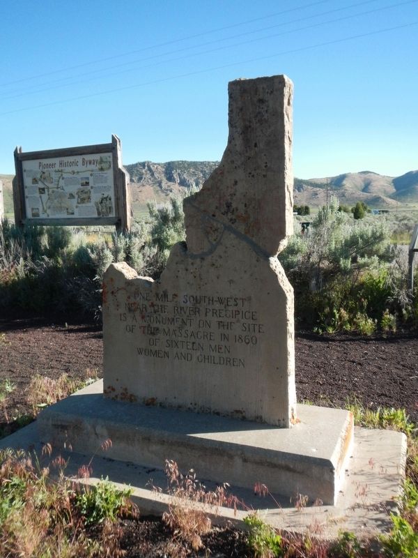 William Henry Harrison Marker, back-side. Click for full size. William Henry Harrison Marker, back-side image. Click for full size.