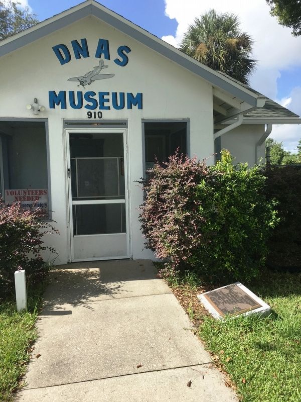 DeLand Municipal Airport Marker. Click for full size. DeLand Municipal Airport Marker image. Click for full size.