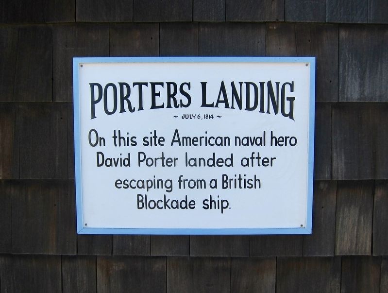 Porters Landing Marker image. Click for full size.