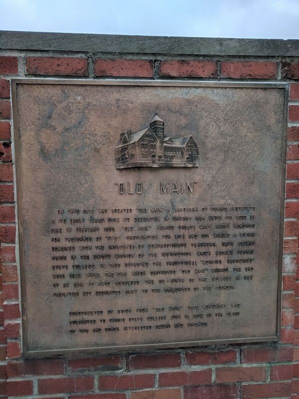 "Old Main" Marker. Click for full size. "Old Main" Marker image. Click for full size.