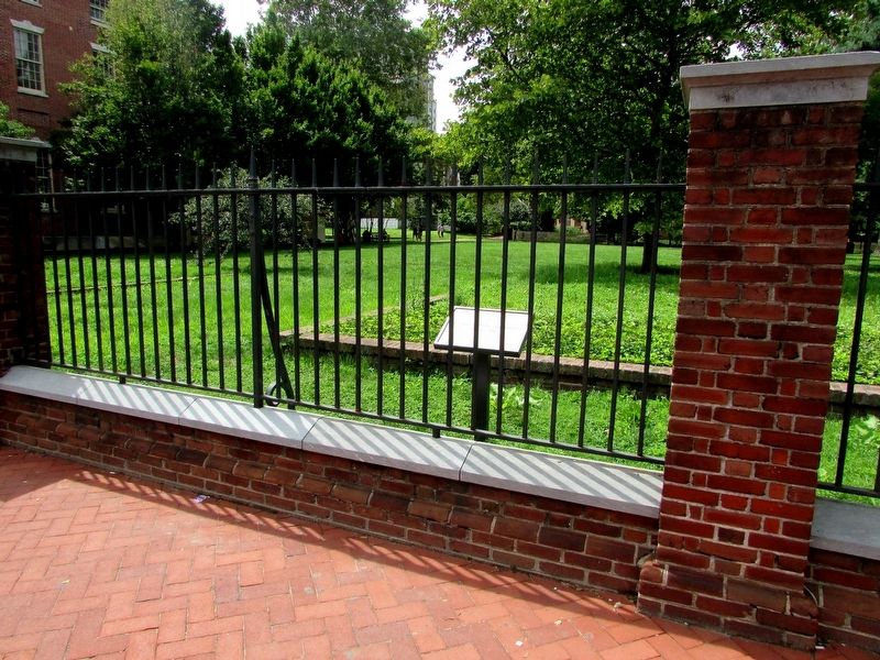 Marker in Philadelphia image. Click for full size.