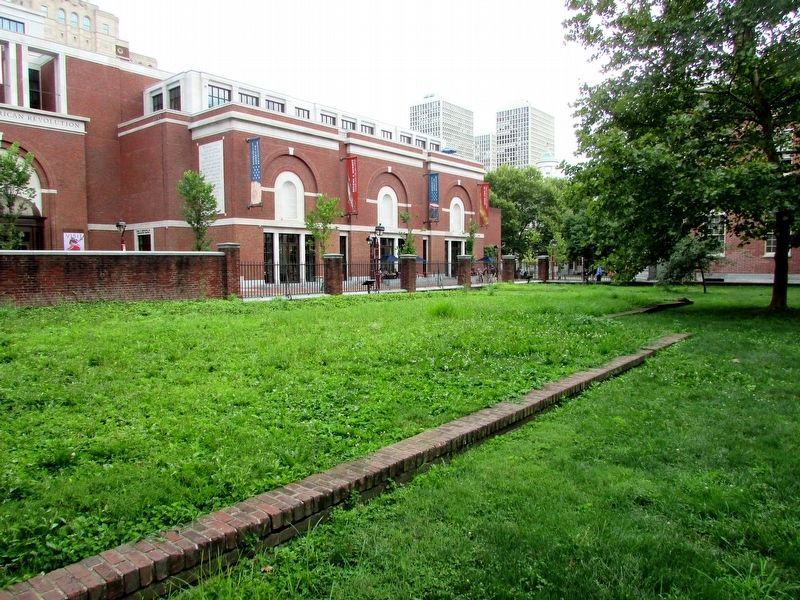 Site of the Secretary of the Treasury�s Office image. Click for full size.