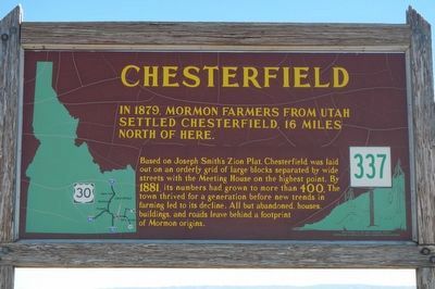 Chesterfield Marker image. Click for full size.