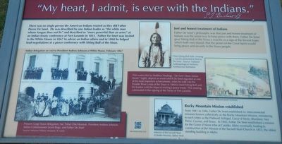"My heart, I admit, is ever with the Indians." image. Click for full size.